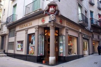 Las fachadas de los comercios